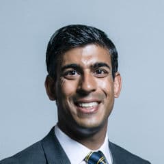 Portrait of Rishi Sunak